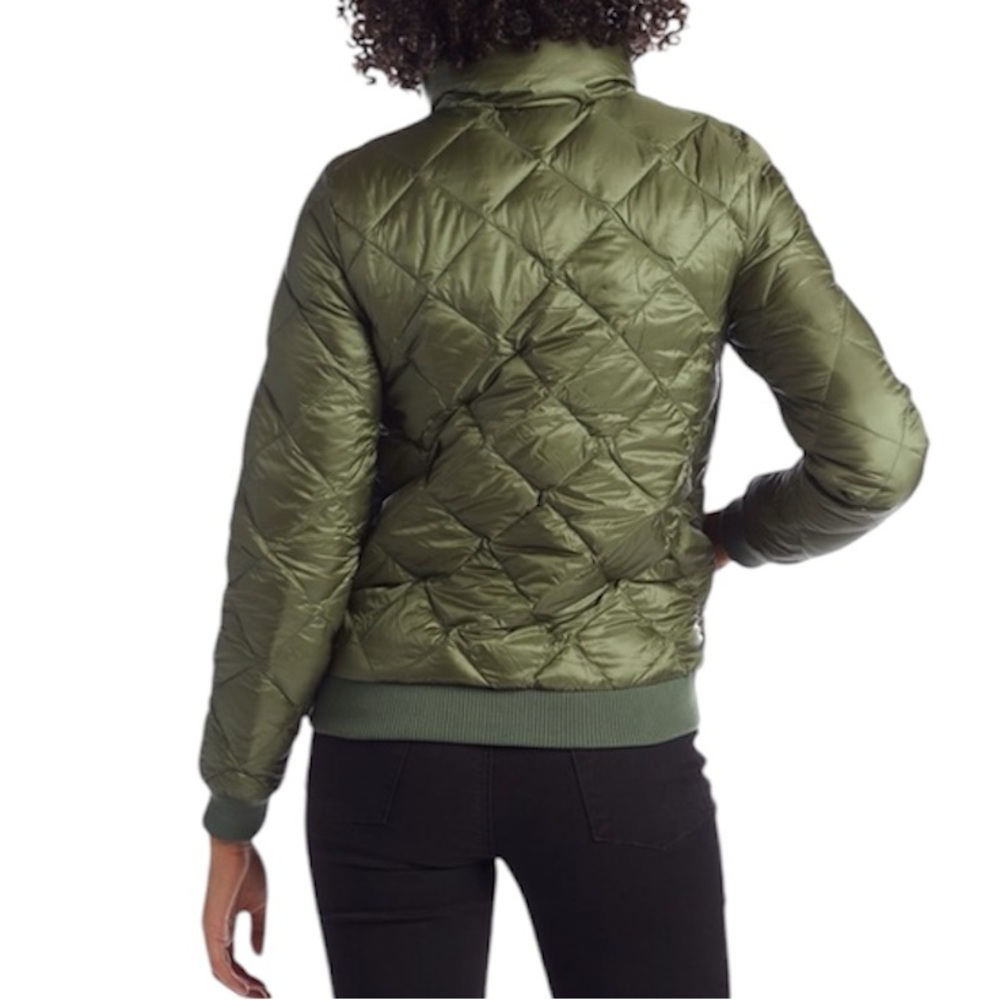 Patagonia Women’s Prow Bomber Down Jacket Buffalo Green Size XS - Picture 3 of 9